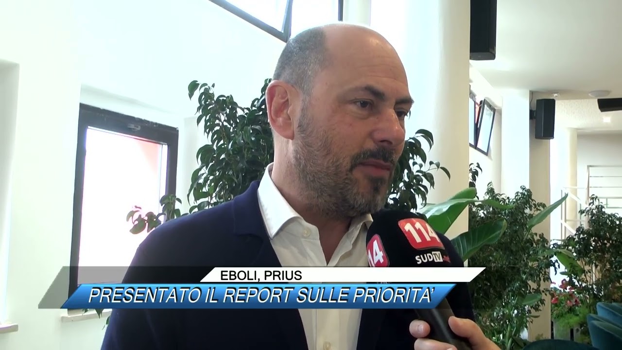 ✅ EBOLI, PRIUS: PRESENTATO IL REPORT SULLE PRIORITA’ |SUD TV 114|