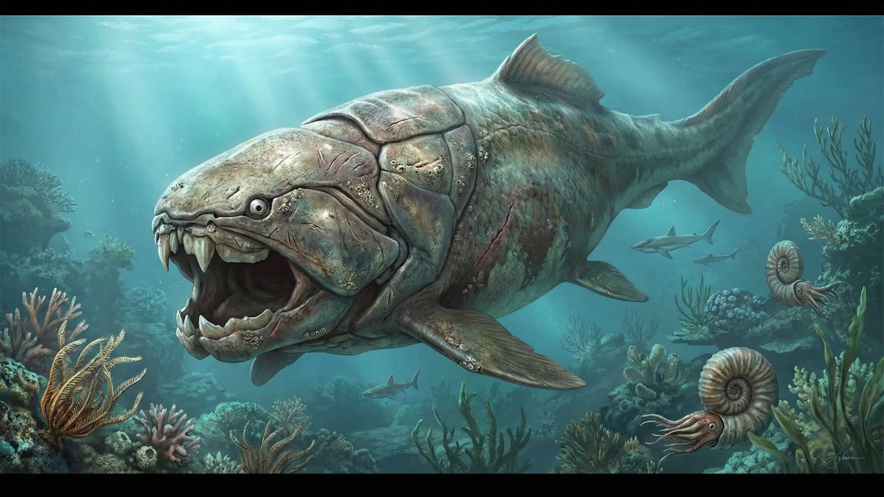 We are diving deep to the remarkable creatures called Placoderms ruled the prehistoric oceans.