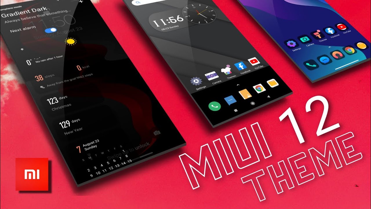 MIUI 12 No. 1 Gradient THEME for Xiaomi, Redmi, Poco Phones | Mind-blowing MIUI 12 theme