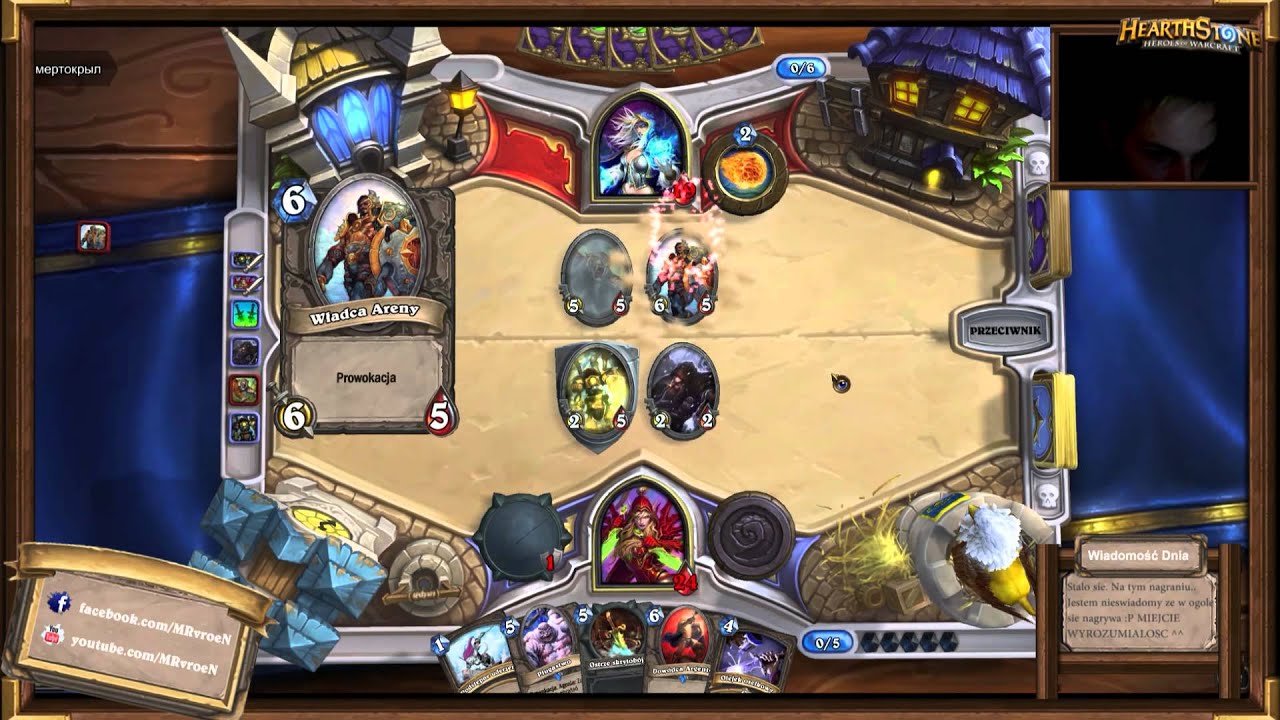 Hearthstone [#436] areNka 26 - Zapomniałem o kamerce, czyli dziki vroNek w swoim środowisku ^^