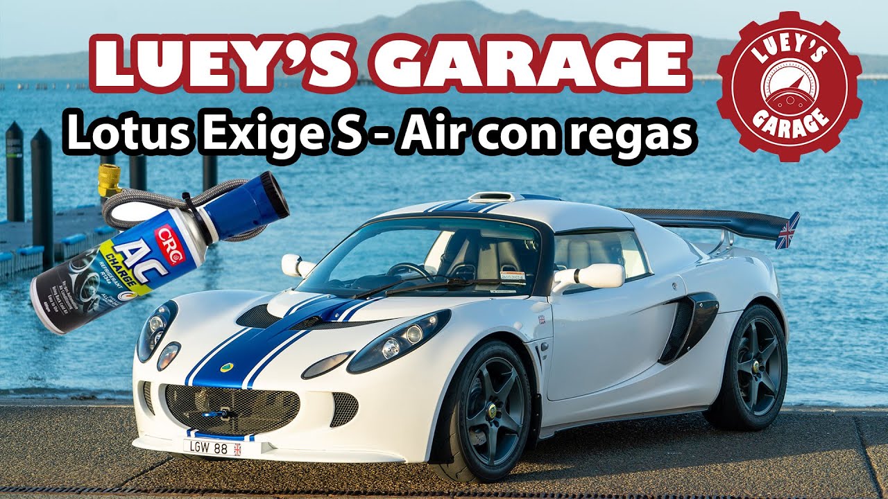 Lotus Exige S Episode 11 - Air conditioning DIY recharge/regas