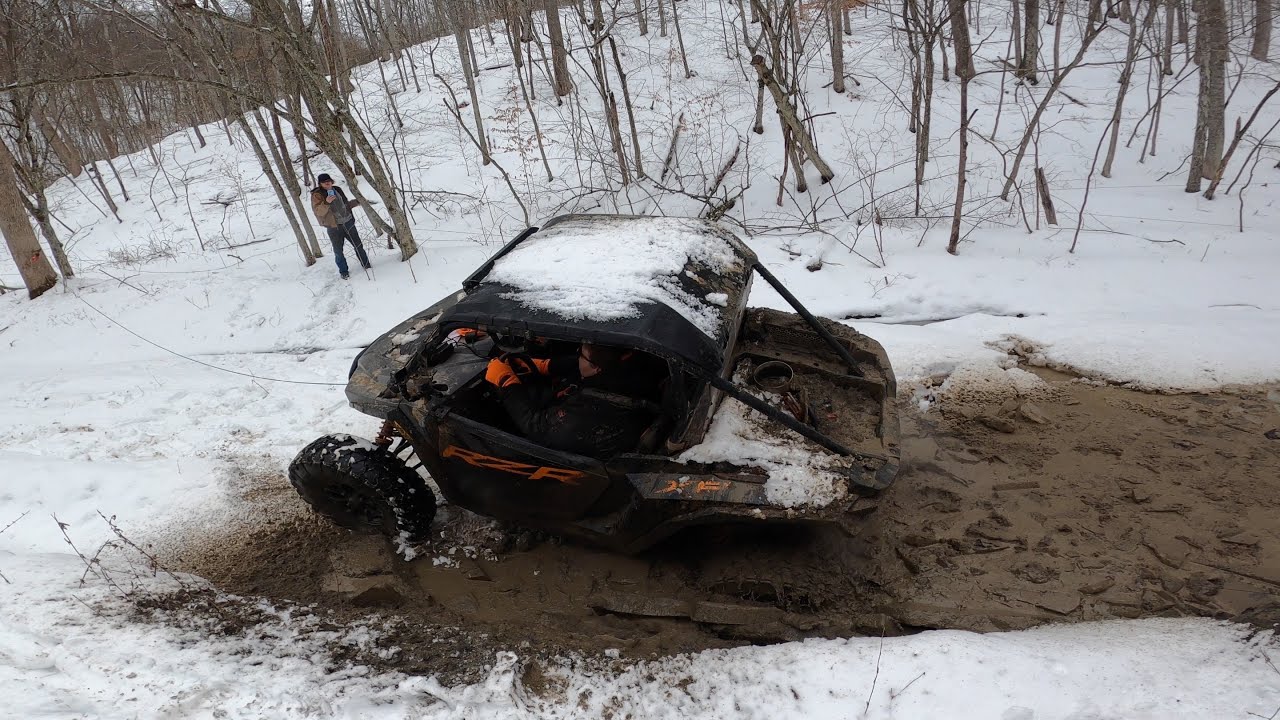 Winter ride gone Bad?!  #4x4 #offroad #trailtherapy #polaris #automobile #xp1000 