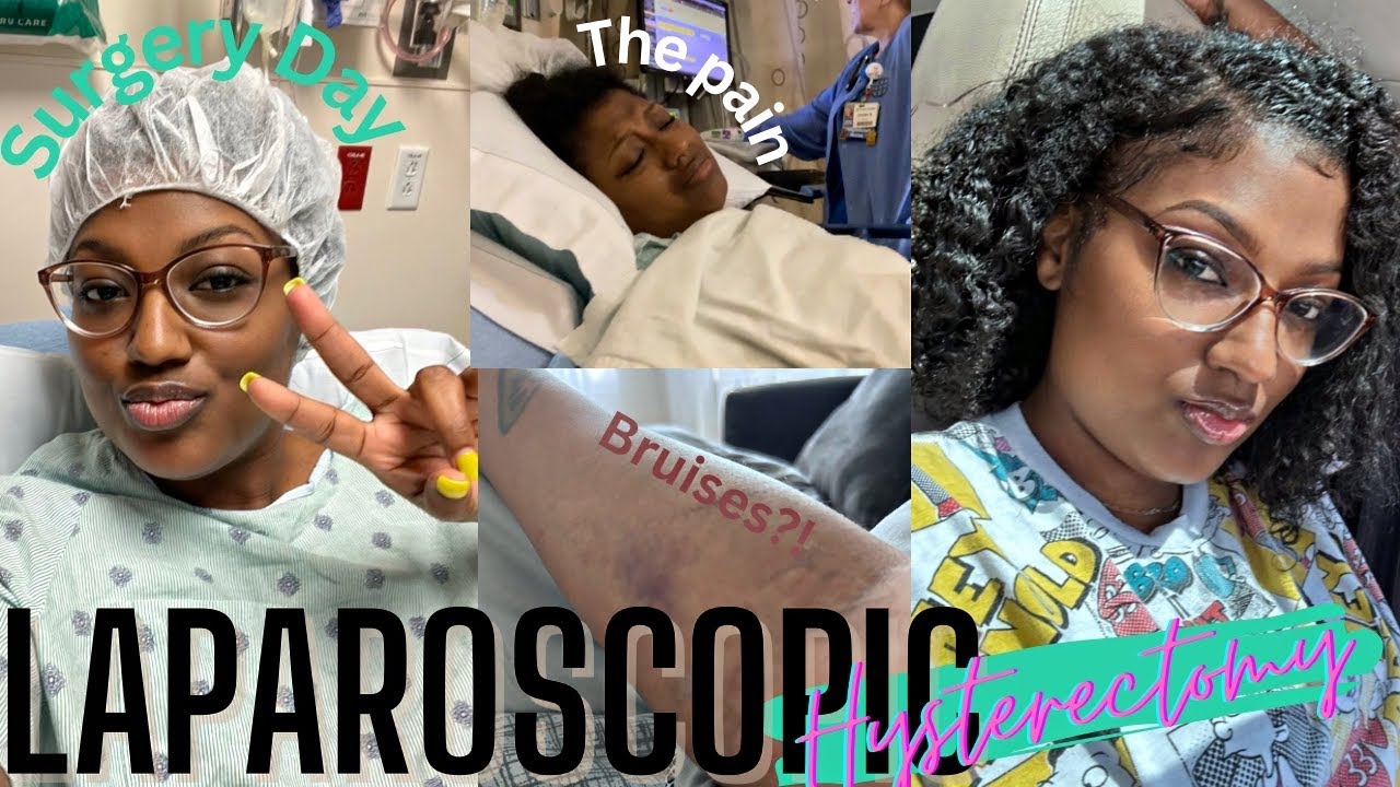 Surgery Day | Laparoscopic Hysterectomy | Felt Like I had a baby 😩| Shady Shay