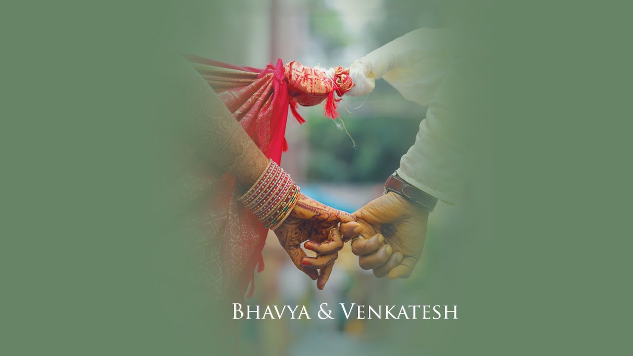 SOUTH INDIAN WEDDING || 4K TEASER OF BHAVYA & VENKATESH ||  At Tirumala ||  raghavendra swamy mutt