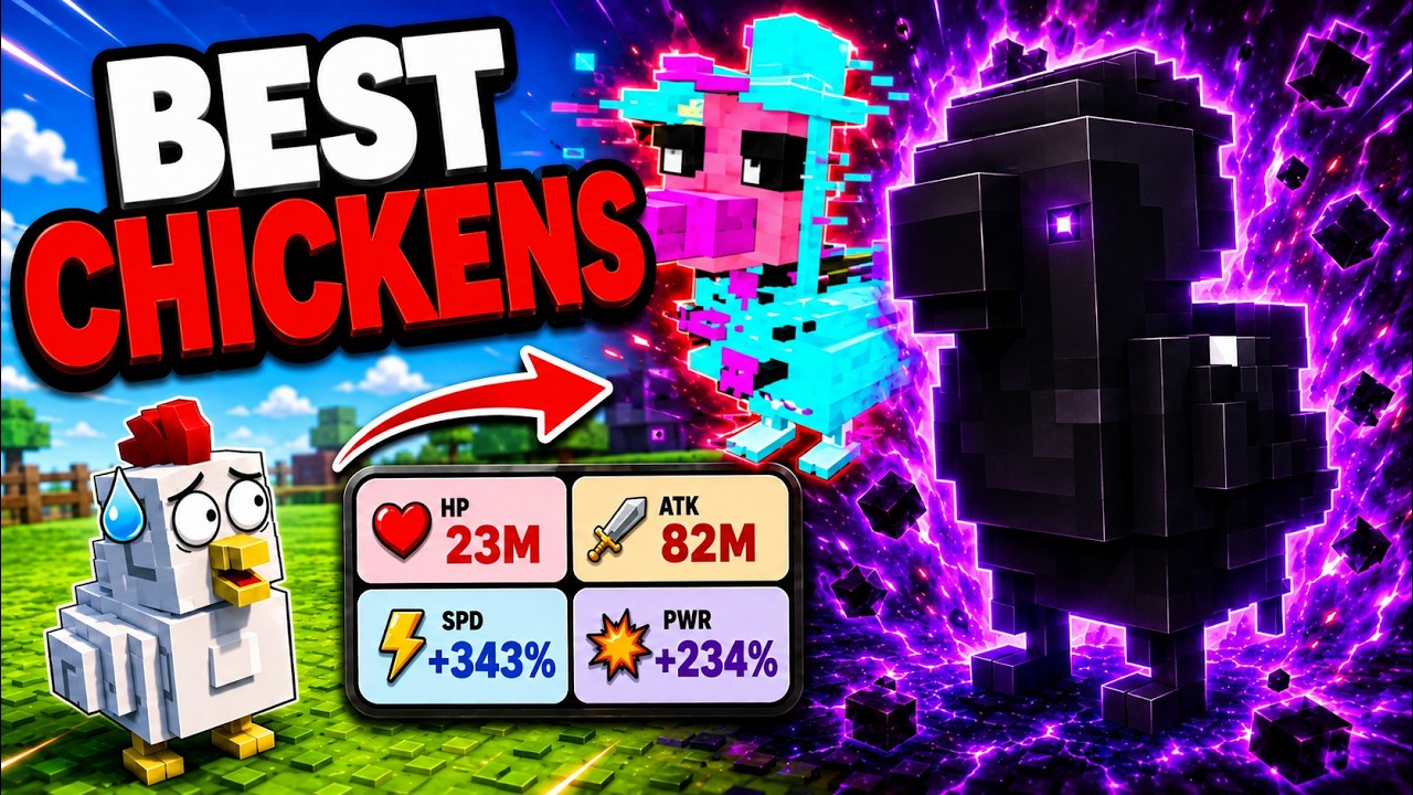 Как ПОЛУЧИТЬ ЛУЧШИХ КУРИЦ в Grow a Chicken Fighter! Roblox