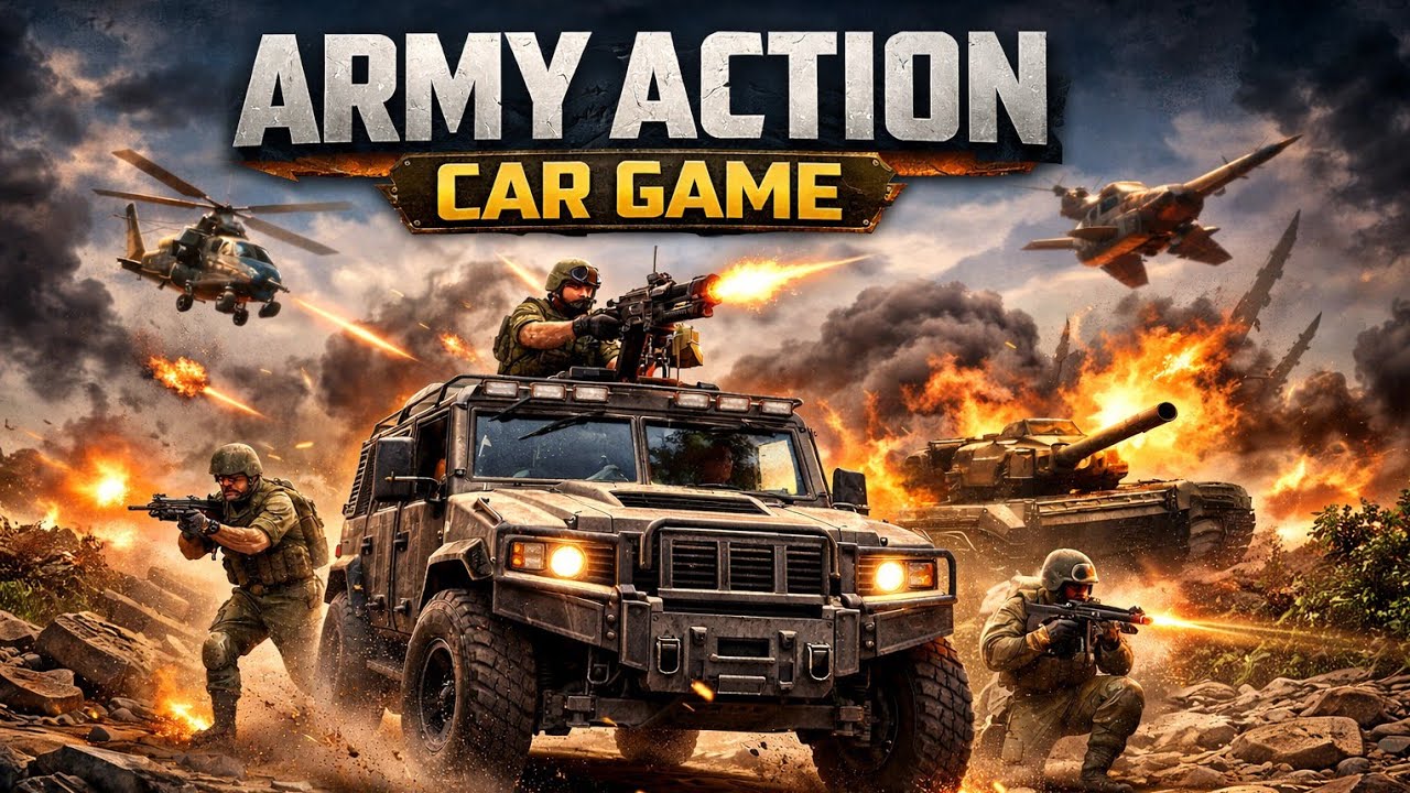 ARMY ACTION 😱 | Road King |#cargame 
