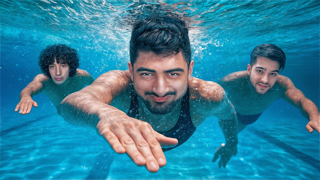 کی شناگر بهتریه؟ 🏊🏻‍♂️😂