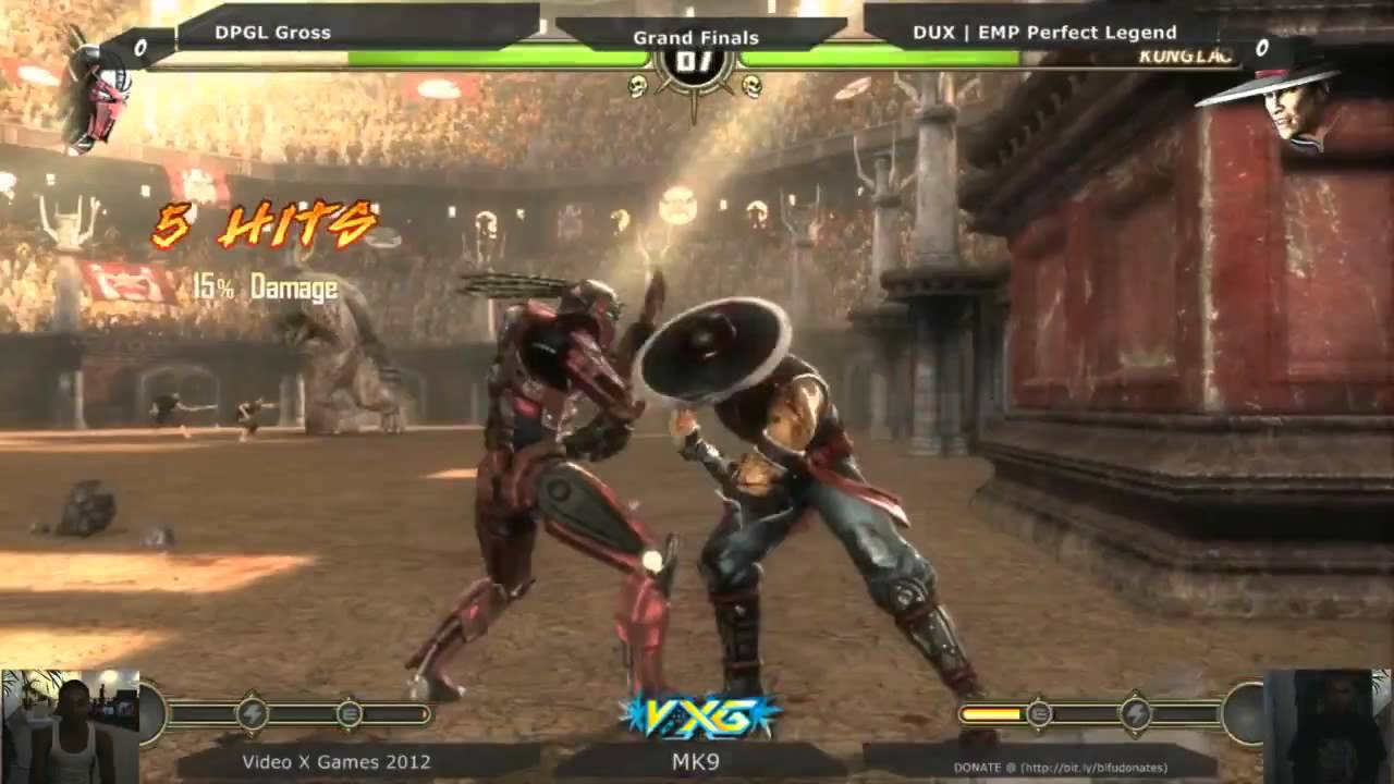 VxG2012: Гранд-финал MK9 DPGL Gross против DUX EMP Perfect Legend