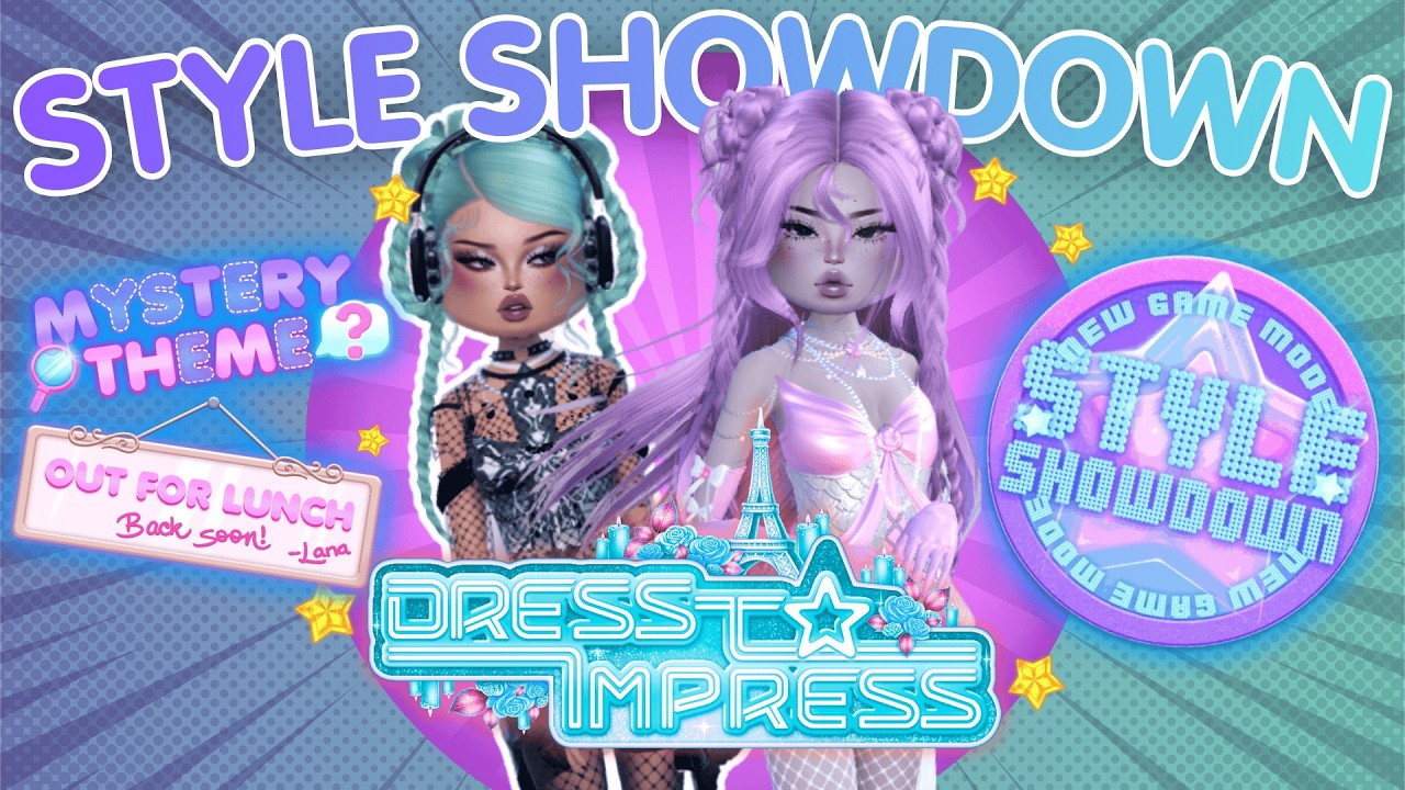 Playing STYLE SHOWDOWN in Dress to Impress
