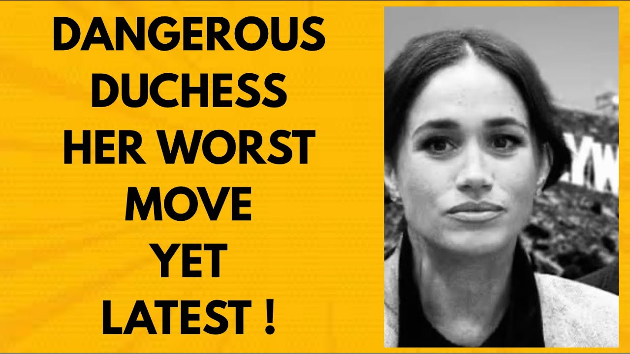 DANGEROUS DUCHESS - THIS IS WHAT YOU CAN NOW EXPECT #meghan #princeharry #news
