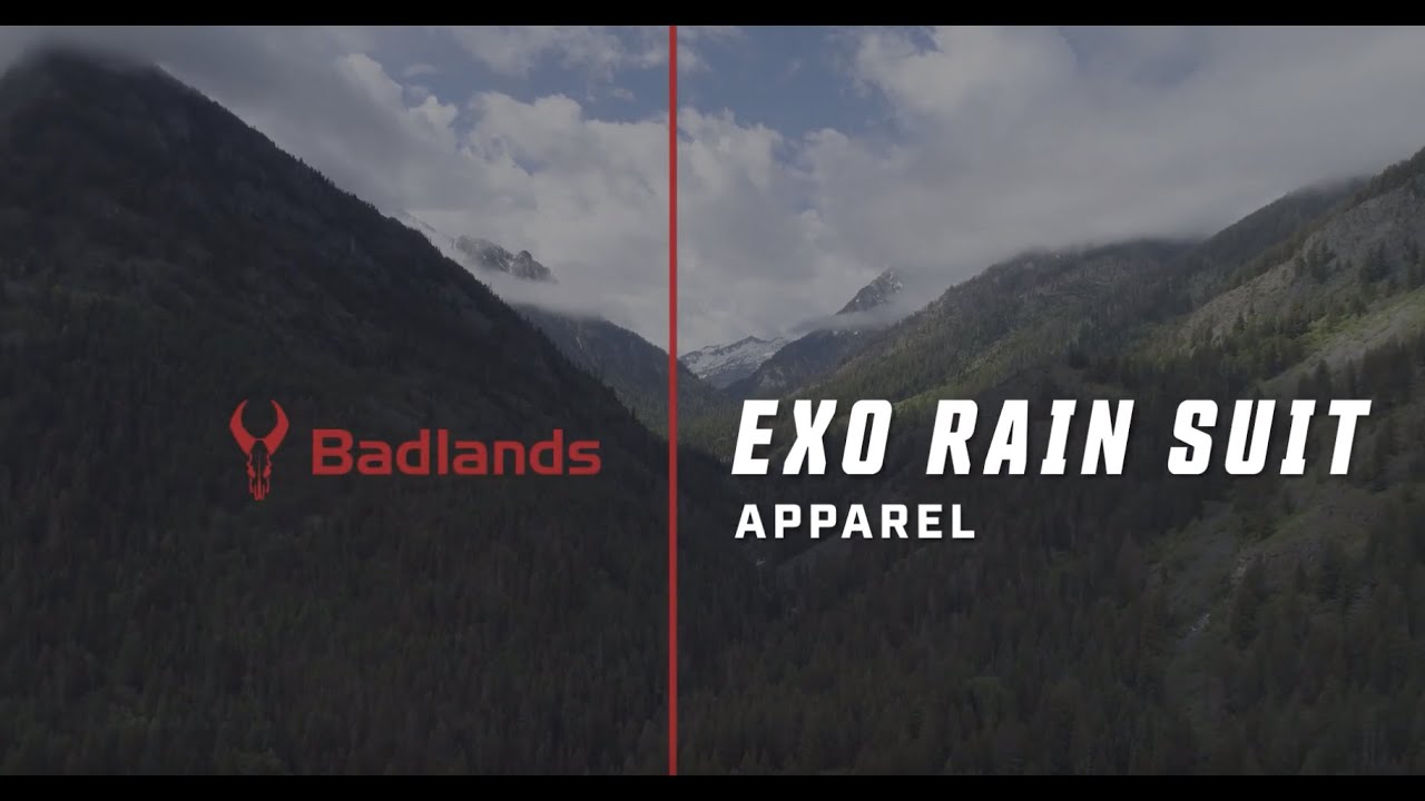 Badlands Exo Waterproof Rain Jacket And Pants