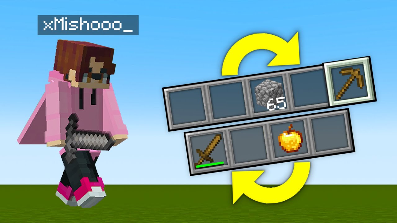 Minecraft, Но Скачането РАЗМЕСТВА Всичко! | Minecraft Challenge with 