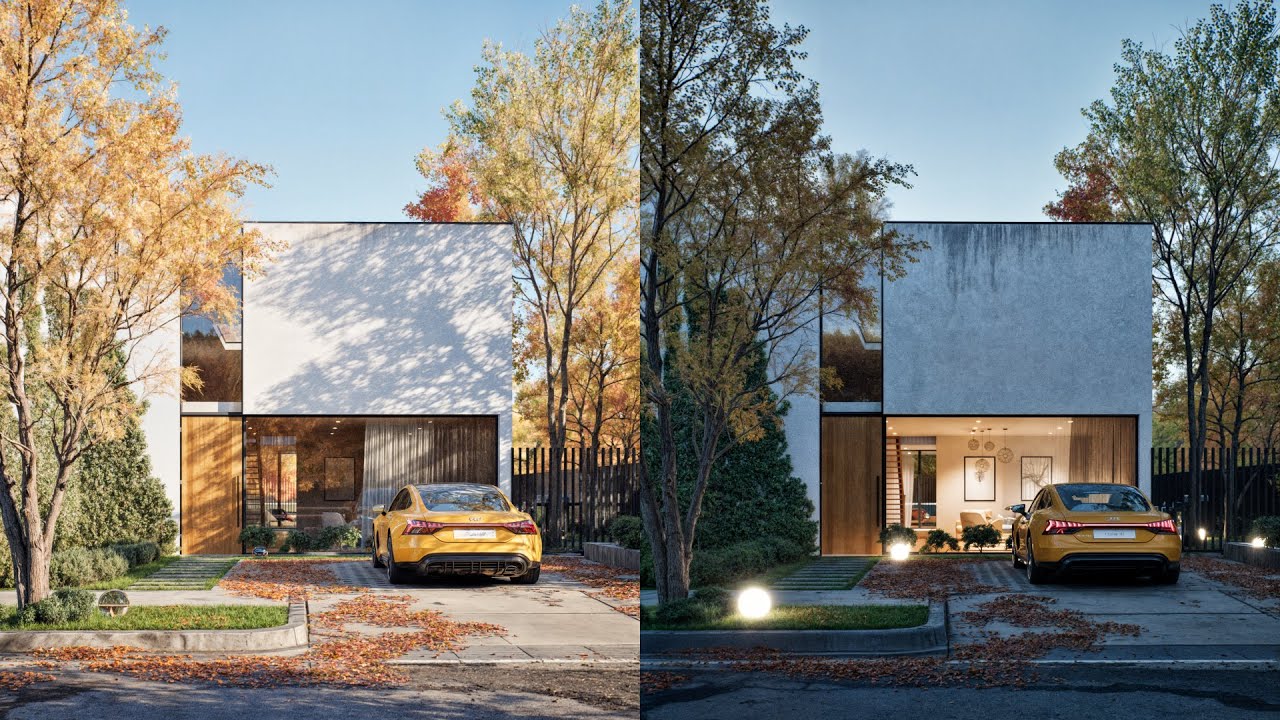 Twinmotion 2024: Day/Night settings