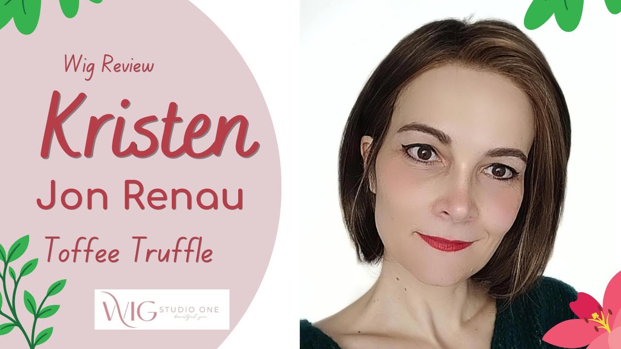 Jon Renau | KRISTEN wig review | Toffee Truffle | Classic Style!