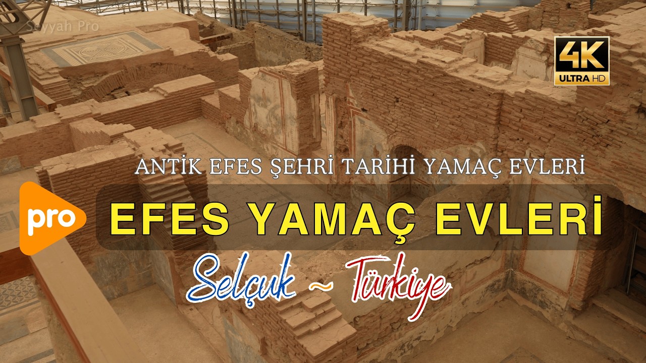 Efes’in Gizli Hazinesi: Yamaç Evler 4K Profesyonel Çekim | Antik Zenginliğin ve Sanatın İzinde