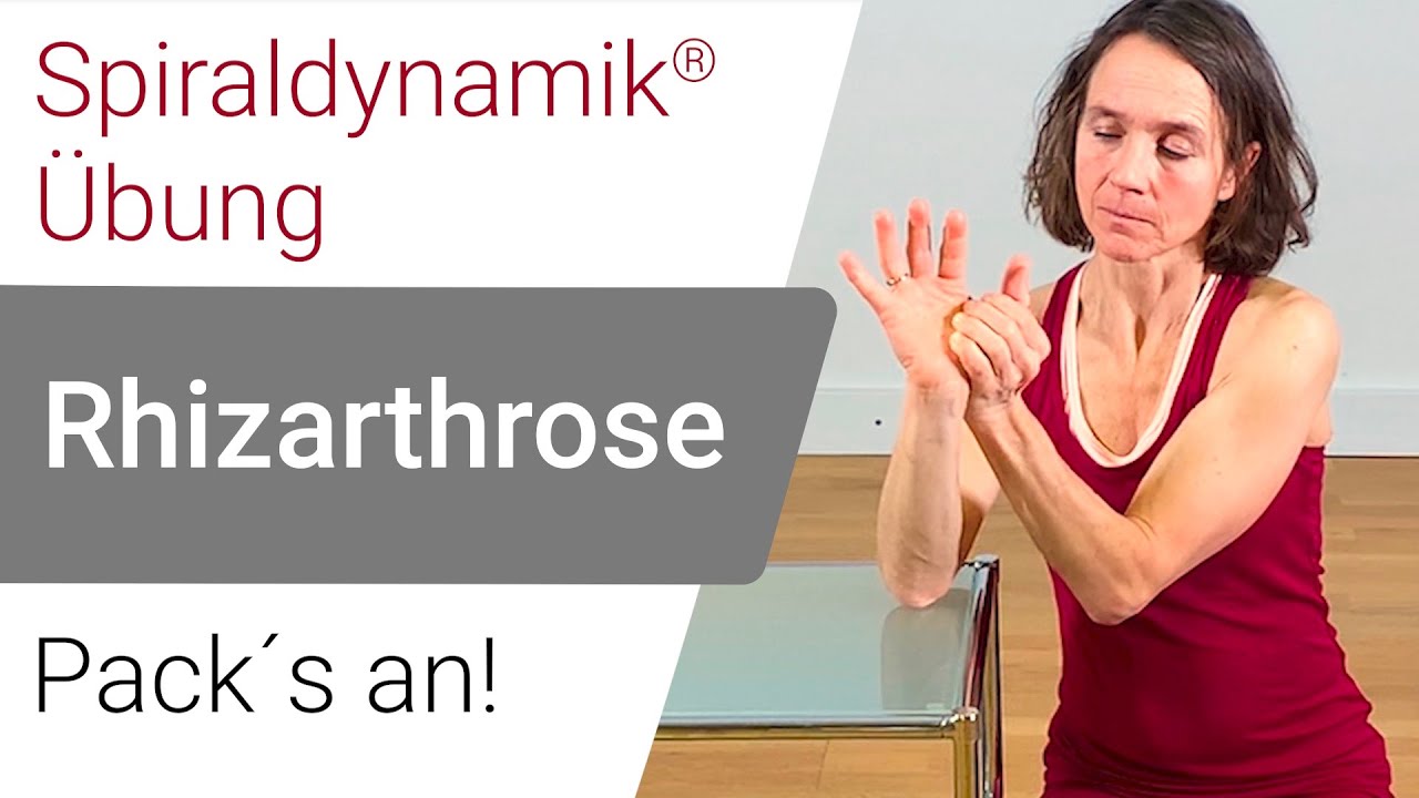 Spiraldynamik&reg; &Uuml;bung: Rhizarthrose (Daumensattelgelenksarthrose)