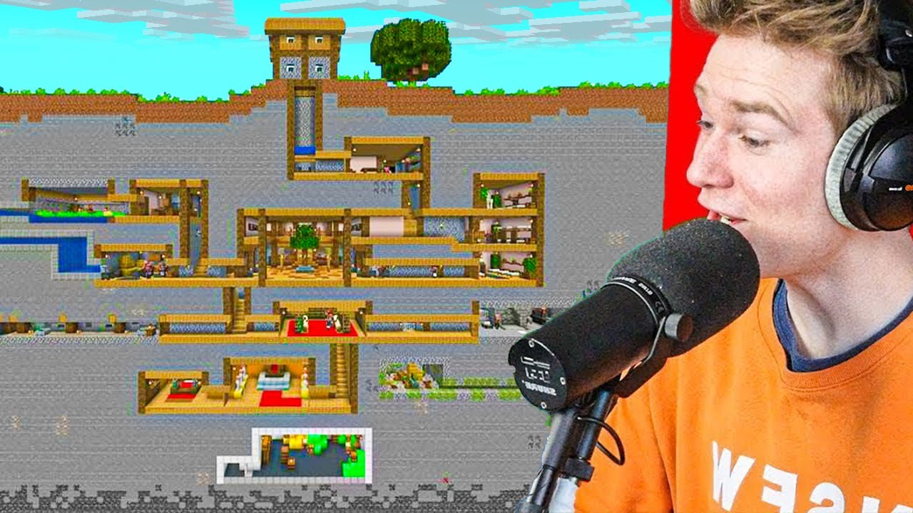 YouTuberzy oceniają BAZY WIDZÓW | Minecraft Extreme