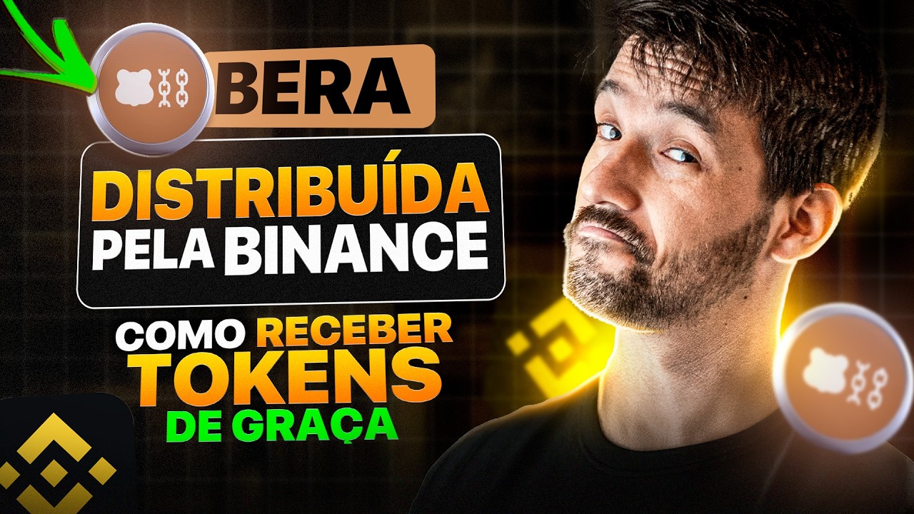 CRIPTOMOEDA BERA (BERACHAIN) DISTRIBU&Iacute;DA NA BINANCE - COMO GANHAR CRIPTO PASSO A PASSO
