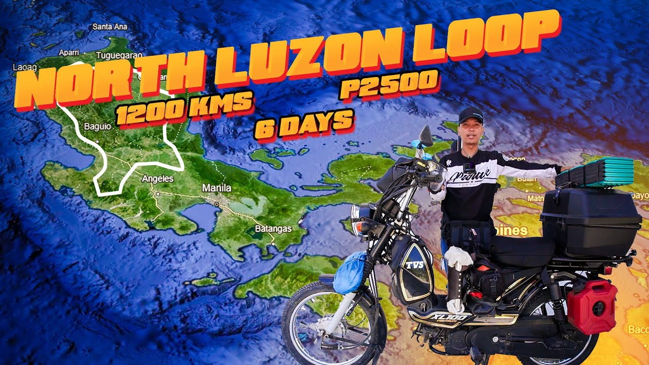 North Luzon Loop gamit ang PINAKA MABAGAL na motor 😭 FULL EPISODE