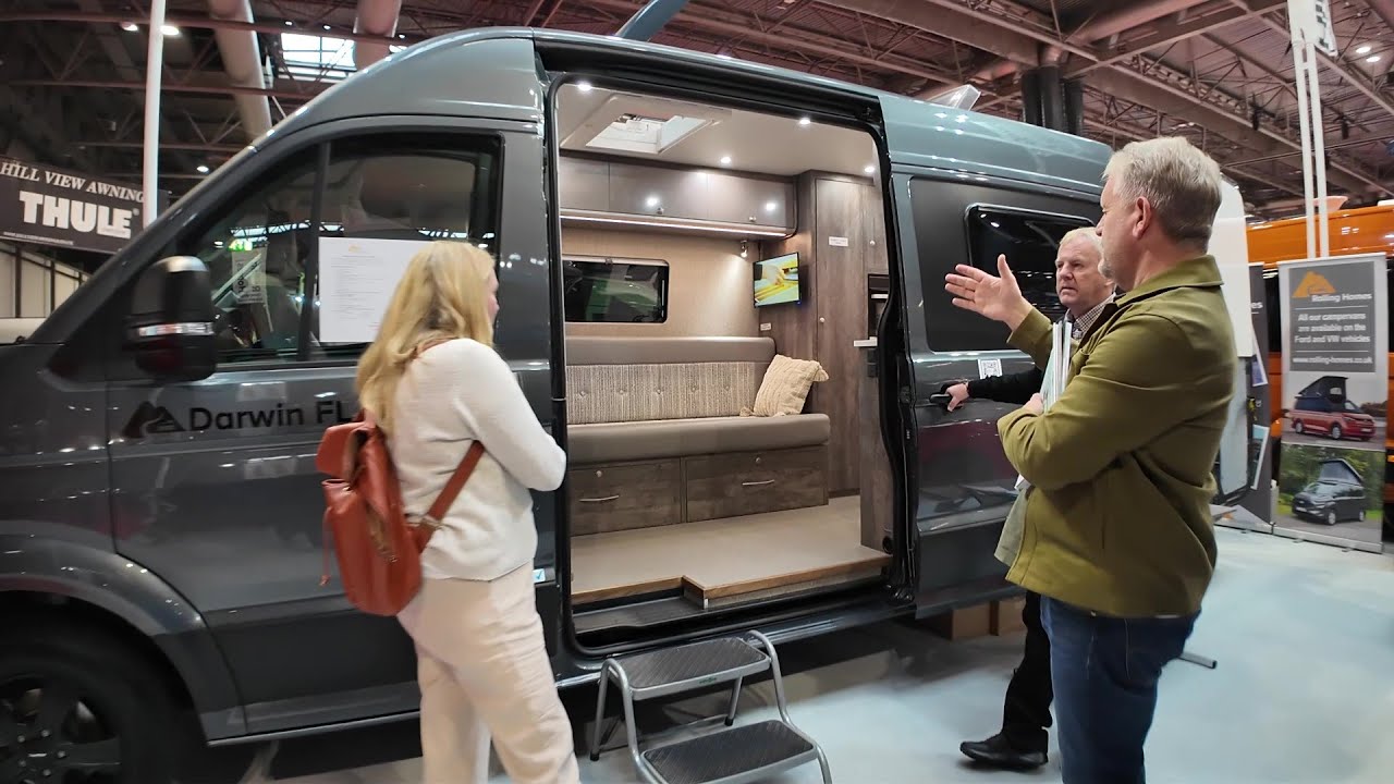 Amazing interior motorhome 2026 VW Crafter by Rolling Homes