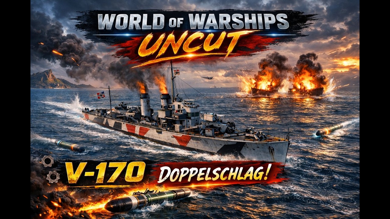 World of Warships Uncut – V-170 landet einen Doppelschlag! 🔥