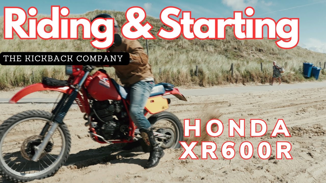 Honda XR600R - Riding capabilities and starting procedure - Red Carpet Reviews #2