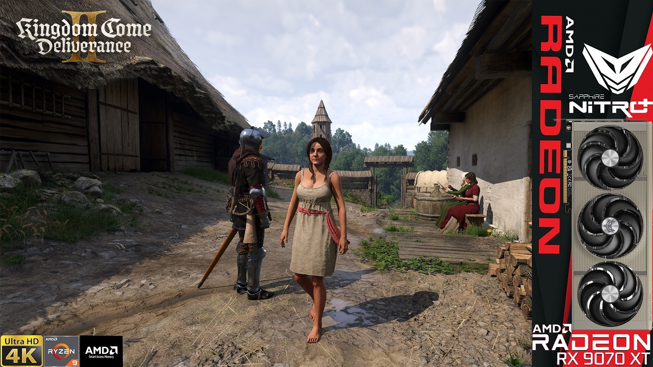 Kingdom Come Deliverance 2, Ultra Settings FSR4 4K | RX 9070 XT | R9 9950X3D