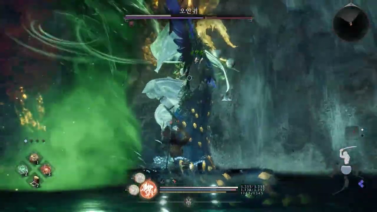 인왕3 2회차 1렙무기 오안귀 노데미지/Nioh3 NG+ Lv1 Demon of Pride No Damage