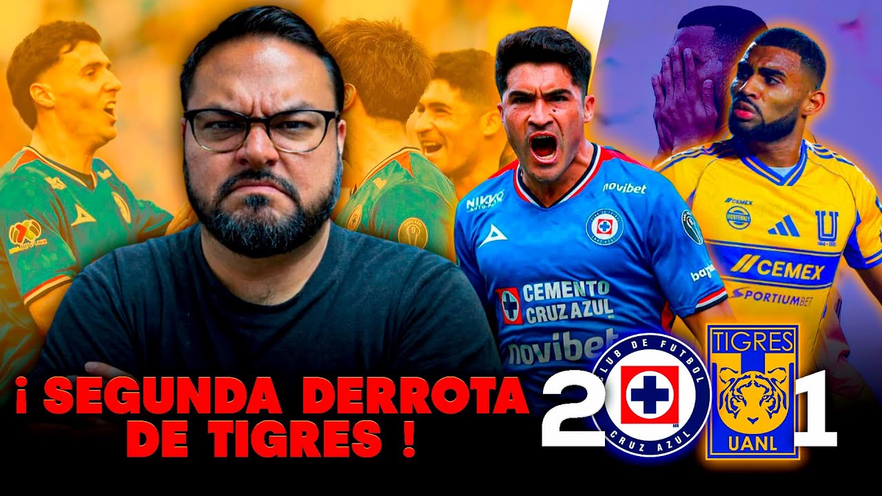 Cruz Azul 2-1 Tigres | Merecida derrota de mis Tigres, gol de Ángel Correa, ¿falló Guido Pizarro?
