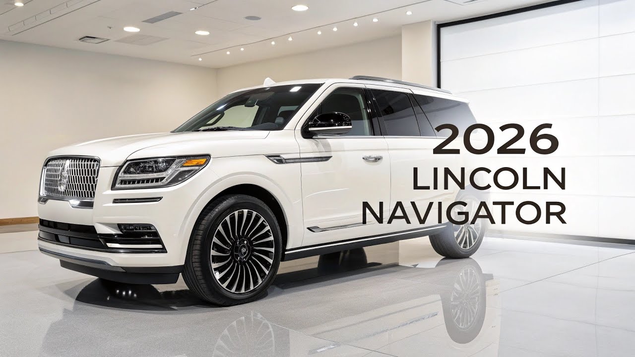 Lincoln Navigator 2026 — роскошный полноразмерный SUV нового поколения