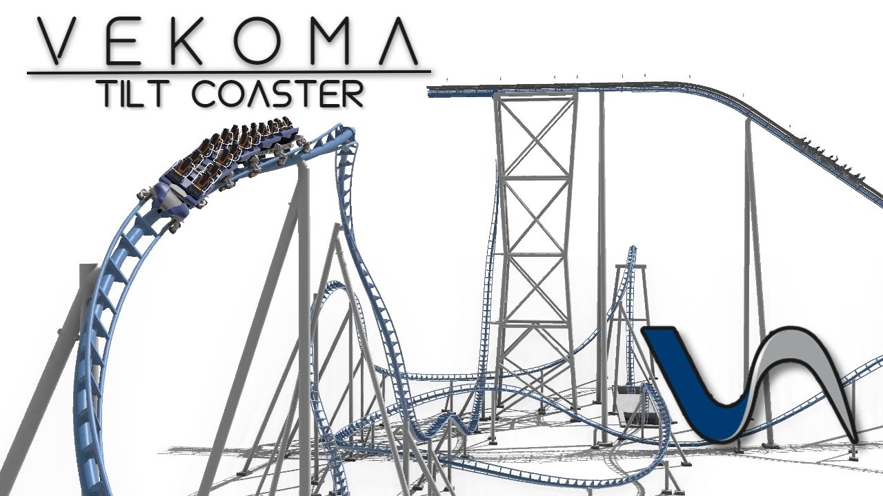 Vekoma Tilt Coaster - POV and Offride || No Limits 2 Pro