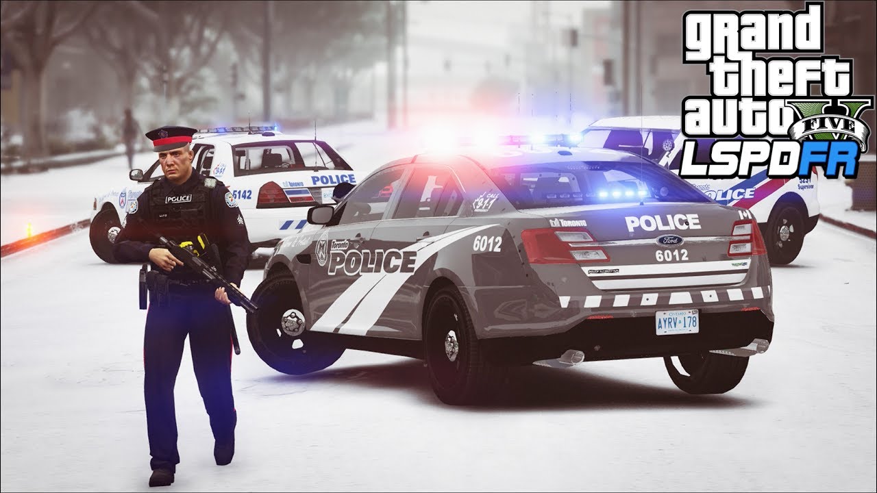 GTA 5 - LSPDFR Ep326 - Toronto PS - Street Racer's Car Gets Stolen!!