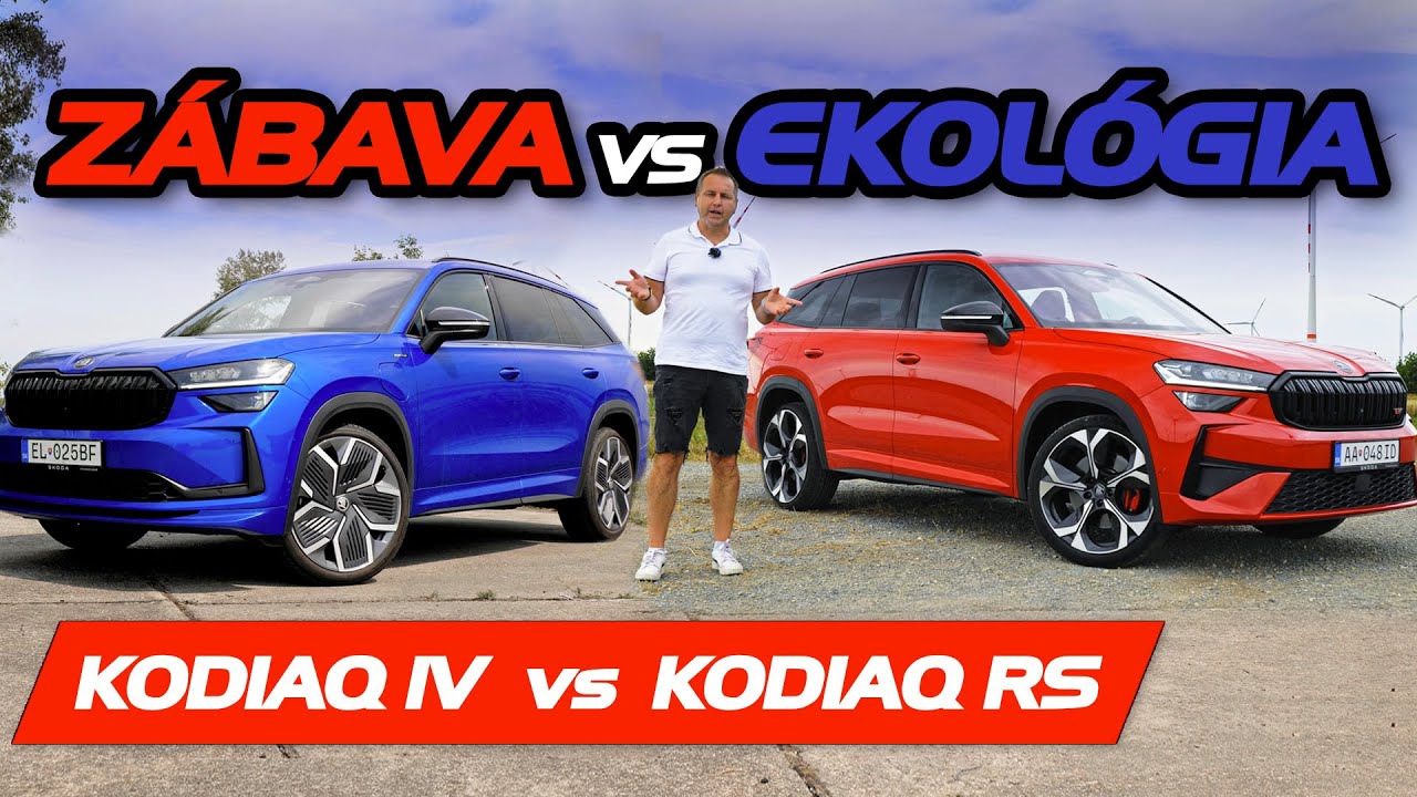 Test: Skoda SPORTLINE IV vs Skoda KODIAQ RS.