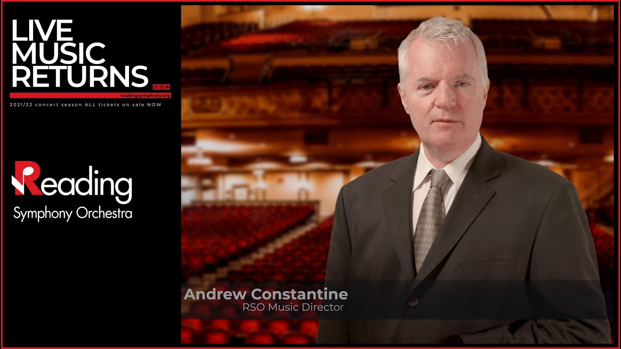 The RSO's 109th season begins, led by Music Director Andrew Constantine