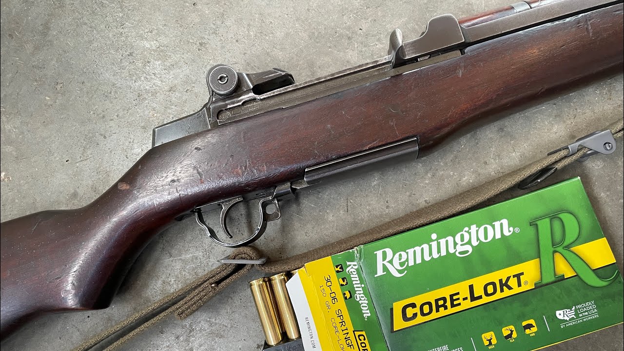 Безопасная стрельба из коммерческих боеприпасов M1 Garand!
