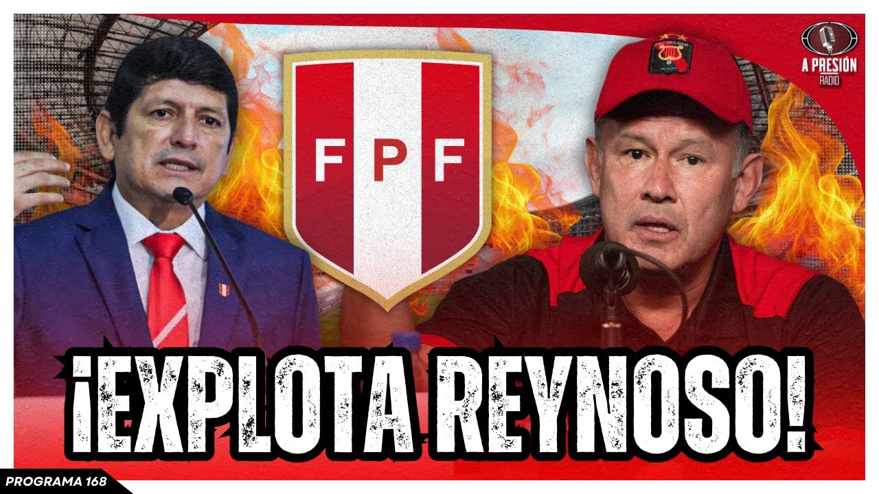 &iexcl;SE CONFIESA! Reynoso HACE MEA CULPA por el fracaso de Per&uacute;