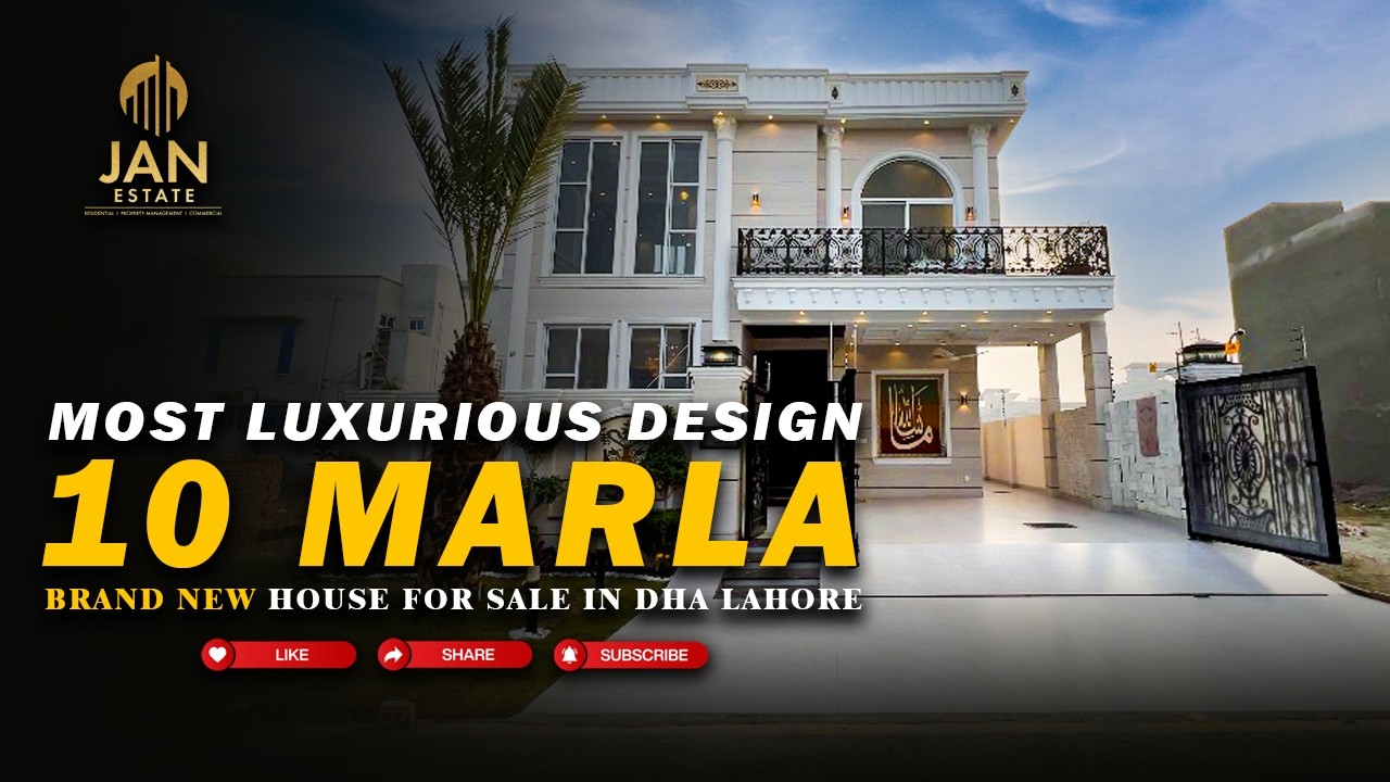 Victorian Design 10 Marla Luxurious House | DHA Lahore