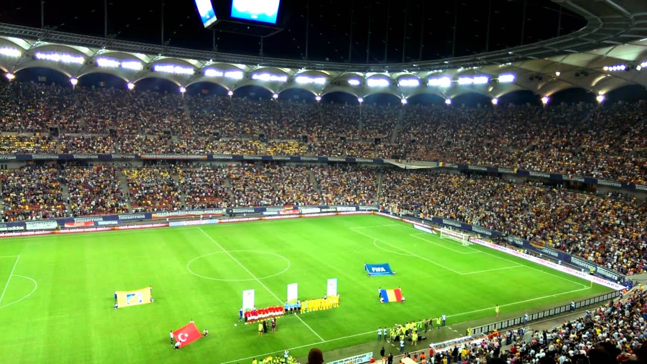 Turkish National Anthem - Romania vs Turkey 2013
