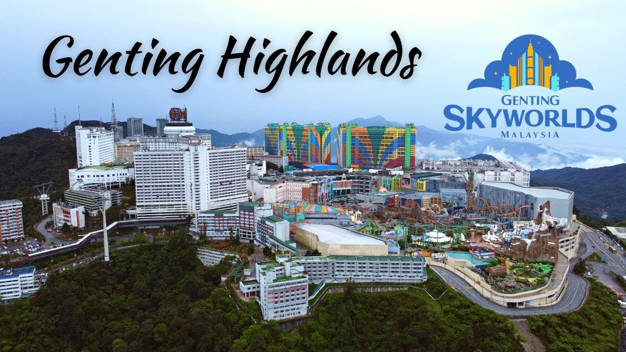 LAS VEGAS OF MALAYSIA - GENTING HIGHLANDS | GENTING SKYWORLDS THEME PARK | 4K | DJI MINI 2 |
