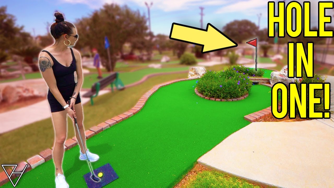 EPIC Mini Golf Hole In Ones at Green Acres!