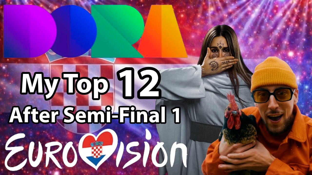 🇭🇷 Dora 2026: Semi-Final 1 - My Top 12 (Croatia Eurovision)