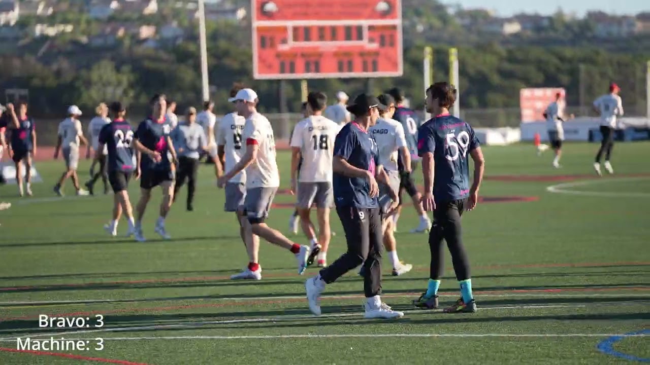 Denver Johnny Bravo vs Chicago Machine | 2023 USAU Club Nationals Semifinals