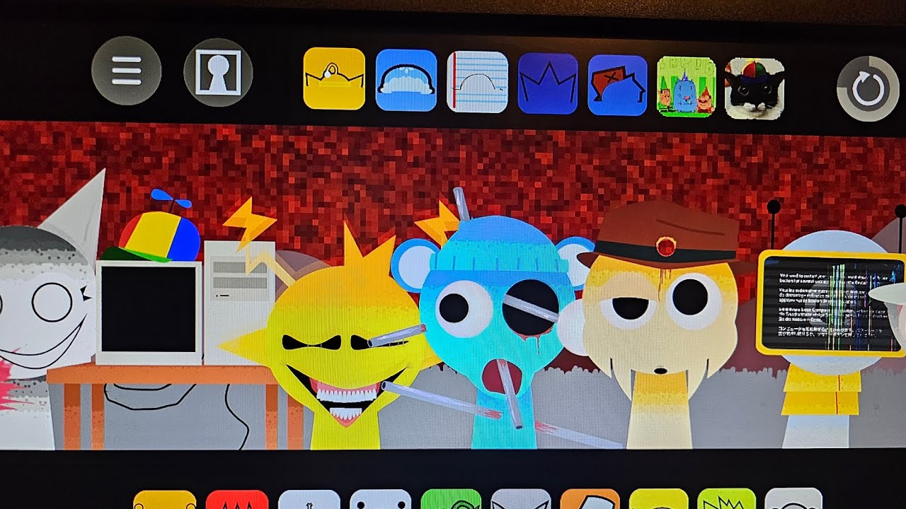  Song made by sprunki characters 7min