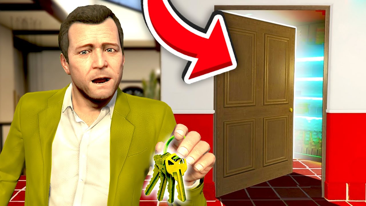 מצאתי חדר סודי בבית של מייקל בGTA V!