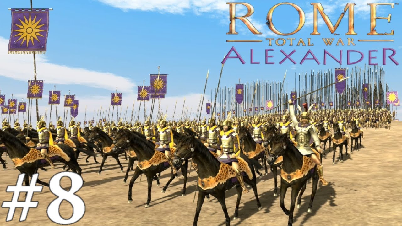WKRACZAMY DO BABILONU | Rome Total War - Alexander (Macedonia) #8