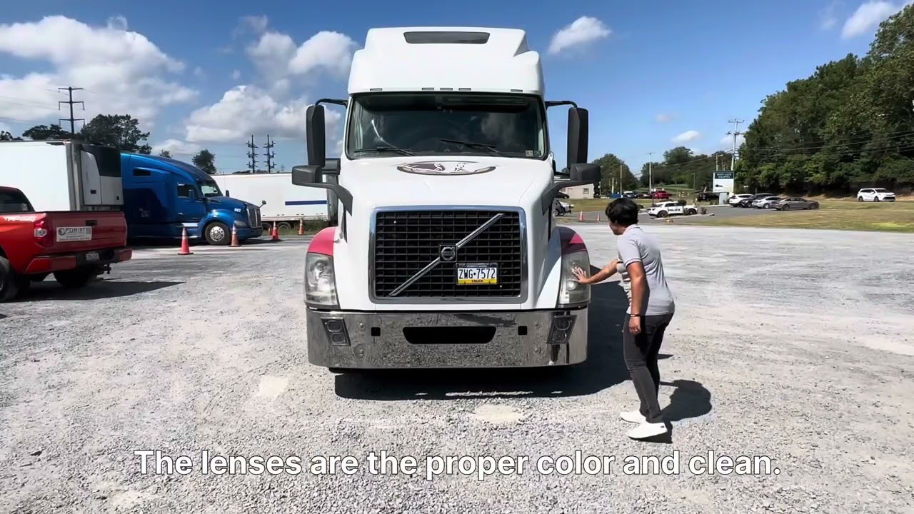 Pre trip inspection 2025 PA