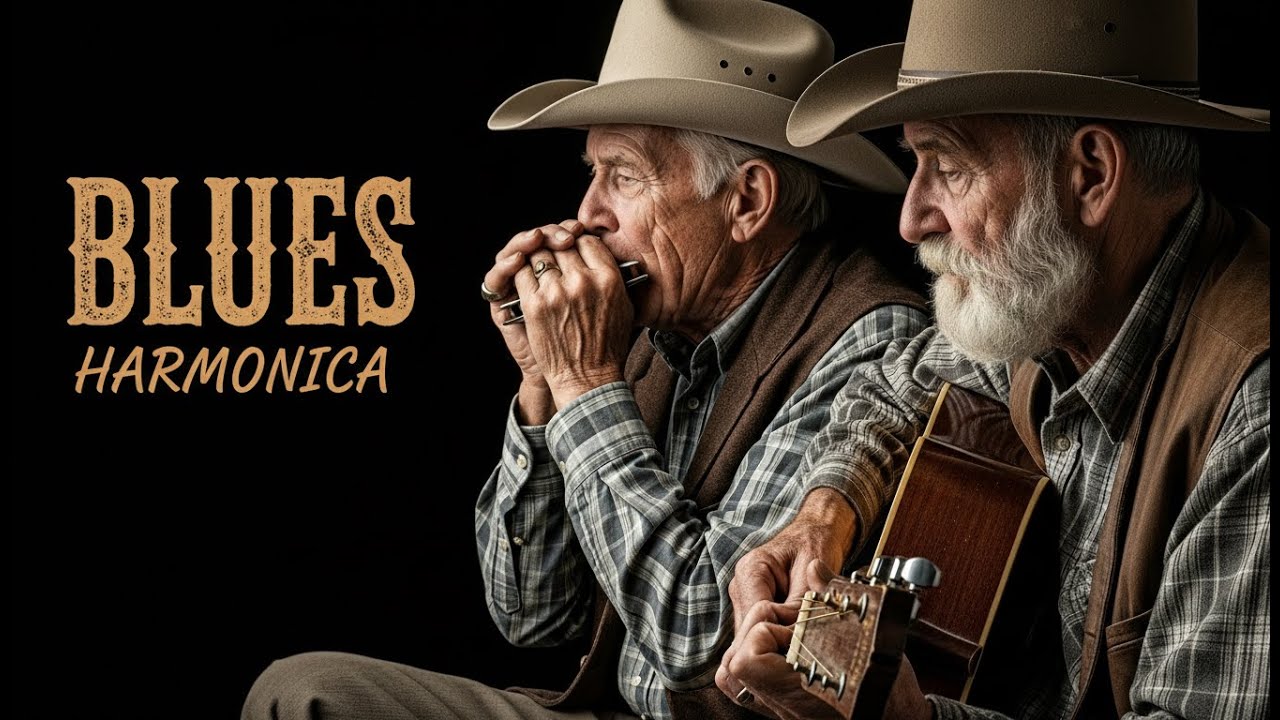 Acoustic Delta Blues Harmonica – Lonely Street Blues with Deep Emotion and Classic Sound