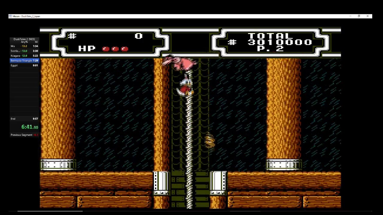 Ducktales 2 NES Any% Speedrun In 9:46.25 On Mesen Emulator