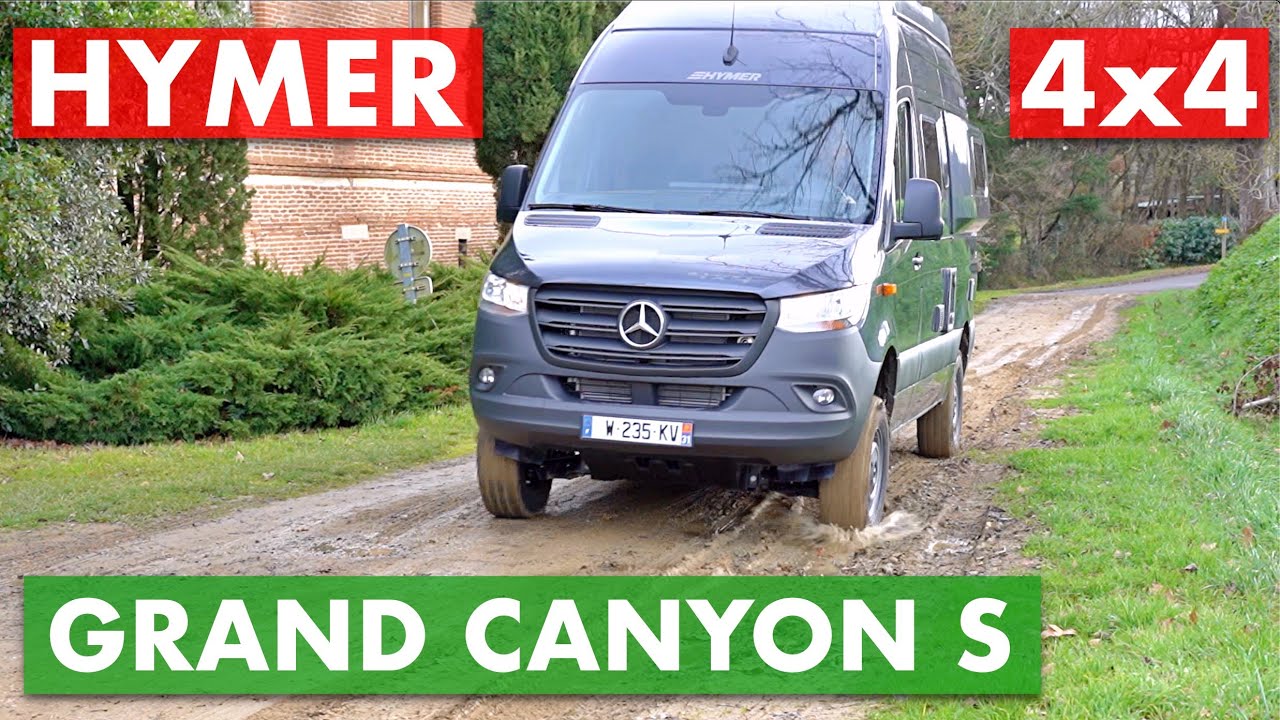 HYMER Grand Canyon S 4x4, un formidable voyageur sur Mercedes Sprinter