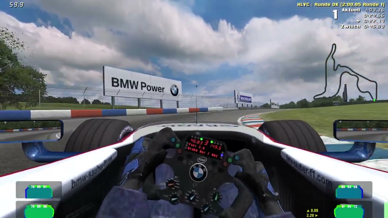 Live For Speed S2 (0.5U) Hotlap - biggie - Aston Grand Touring (AS6) - BF1 - 2:00.95